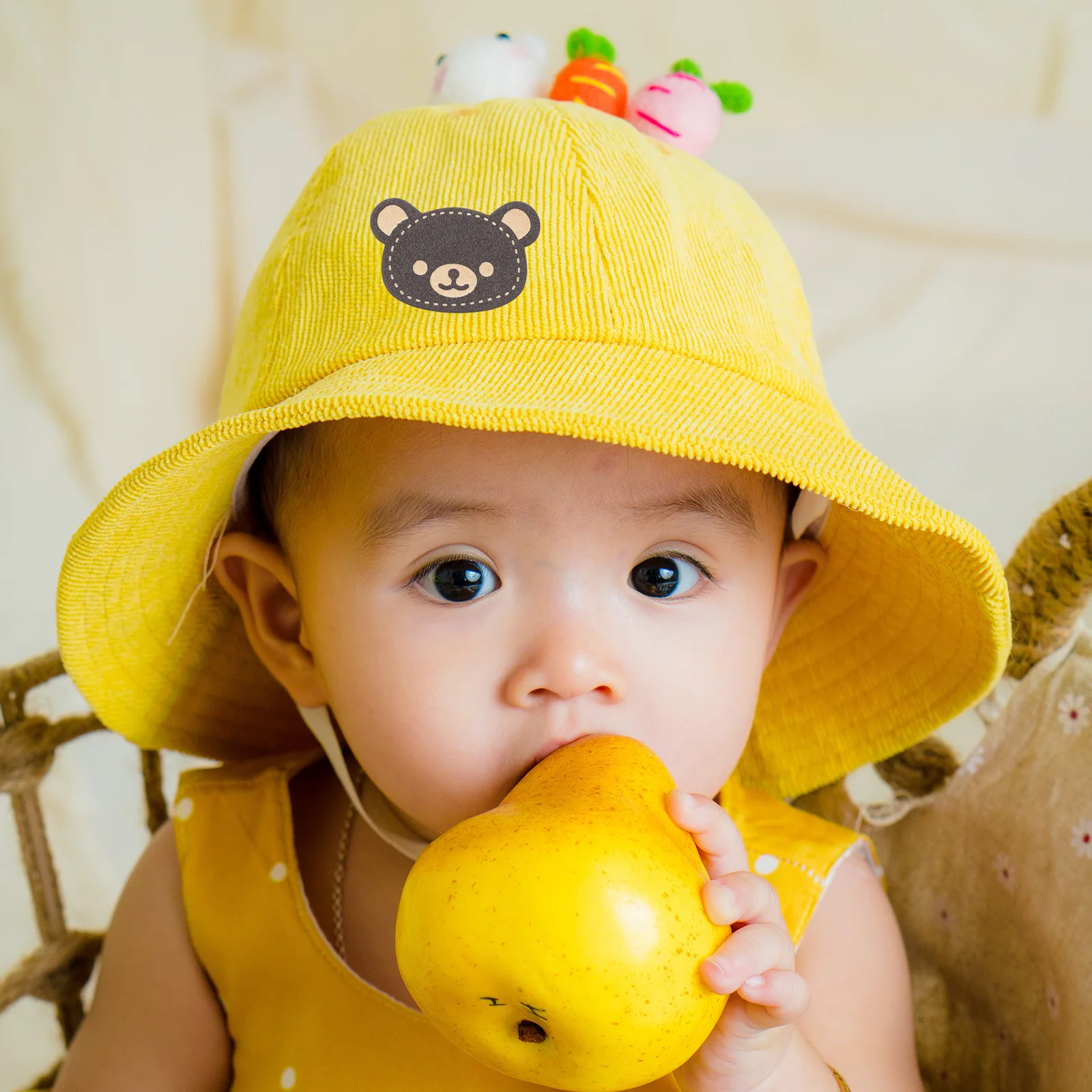 

100pcs Bear Head Tag Black Pu Garment Label Clothing Accessories Diy Bag Sewing Patchwork Hat Scarf Knitting Apparel