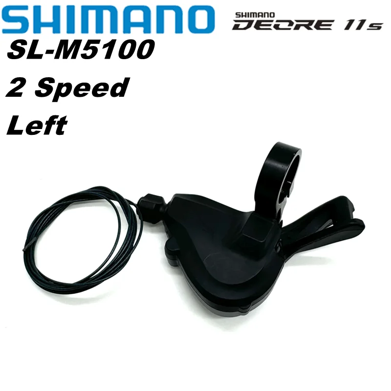 SHIMANO DEORE SL M5100 Left RAPIDFIRE PLUS SL-M5100-L Shift Lever Clamp Band 11 Speed 11s 11v Dowel Left 2S