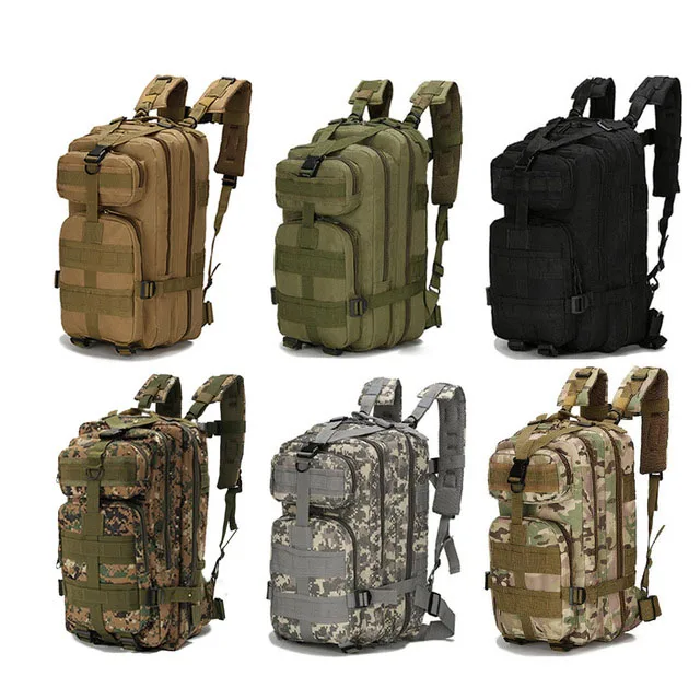 

28L1000D Nylon Tactical Backpack Backpack Camping Hiking Waterproof Rucksack Outdoor Sports Fishing bag