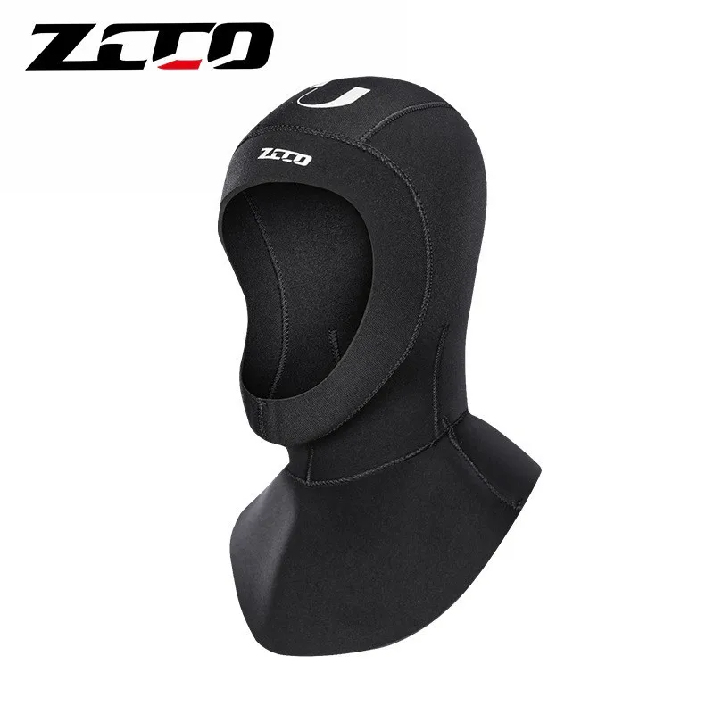 

ZCCO Warm Diving Headgear Men's And Women's Thickened 3MM Snorkeling Surfing Fishing and Hunting Diving Swimming Cap