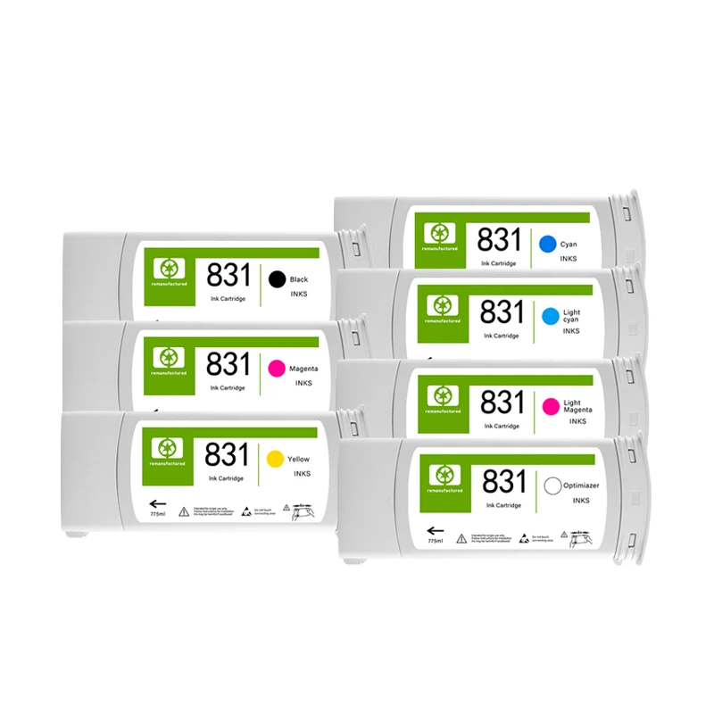 For HP 831 Compatible Ink Cartridge For HP Latex 310 For HP  Latex 330 for HP Latex 360 printer 775ml Latex ink With chip