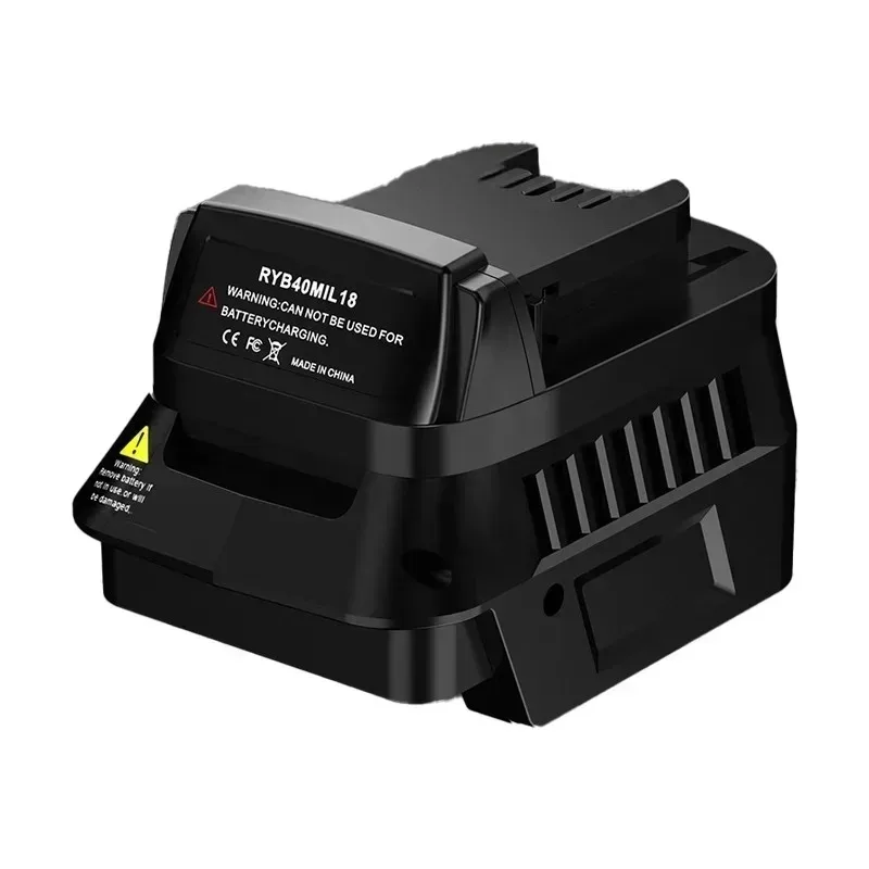 Adapter für Milwaukee 18V Akku-Werkzeuge RYB40MIL18, Batterieadapter für Ryobi 40V Lithium-Ionen-Akkus – Detail 8