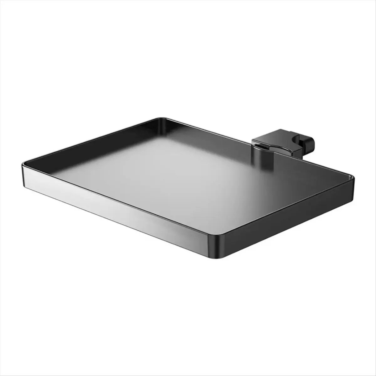 【Ship Within-781E Universals Microphone Stand Tray Adjustable Mic Stand Tray Clamp on Shelf Stand Sound Card Tray Clip Holder A