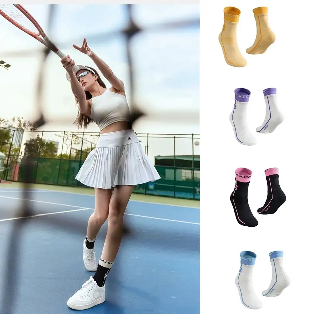 

Удобные утолщенные спортивные носки, впитывающие износостойкие носки без костей, хлопковые высокоэластичные женские носки средней длины