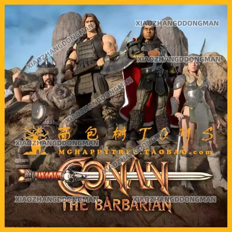 In Stock Super7 Conan The Barbarian CONAN Valle Doom of Tulsa Subotai 7-inch Action Figure Anime Model Toy Collection Gift