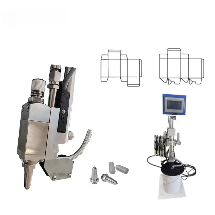 Automatic Electric Cold Glue Aplicator Machine New Condition Paper Bag Pasting Machinery Wood Case Pump Engine Core Components