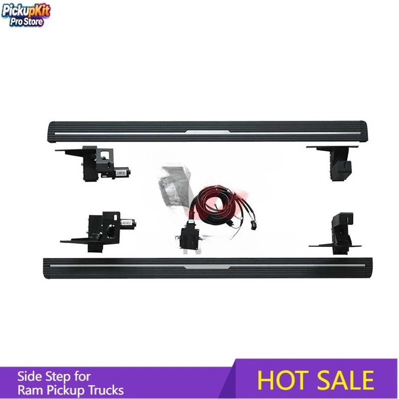 

Heavy-Duty Waterproof Electric Running Boards Automatic Power Side Steps for Ram Pickup Trucks