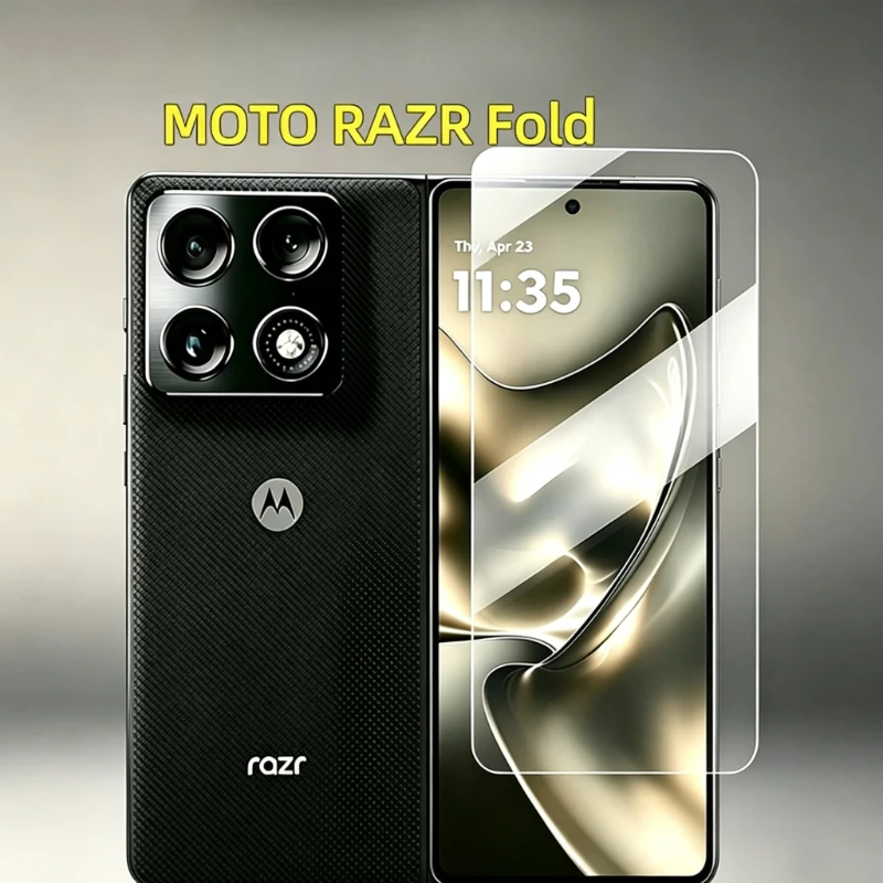3D Full Glue UV Liquid Screen Protector for Motorola Moto Razr Fold Tempered Glass for Moto RazrFold Clear Protective Film
