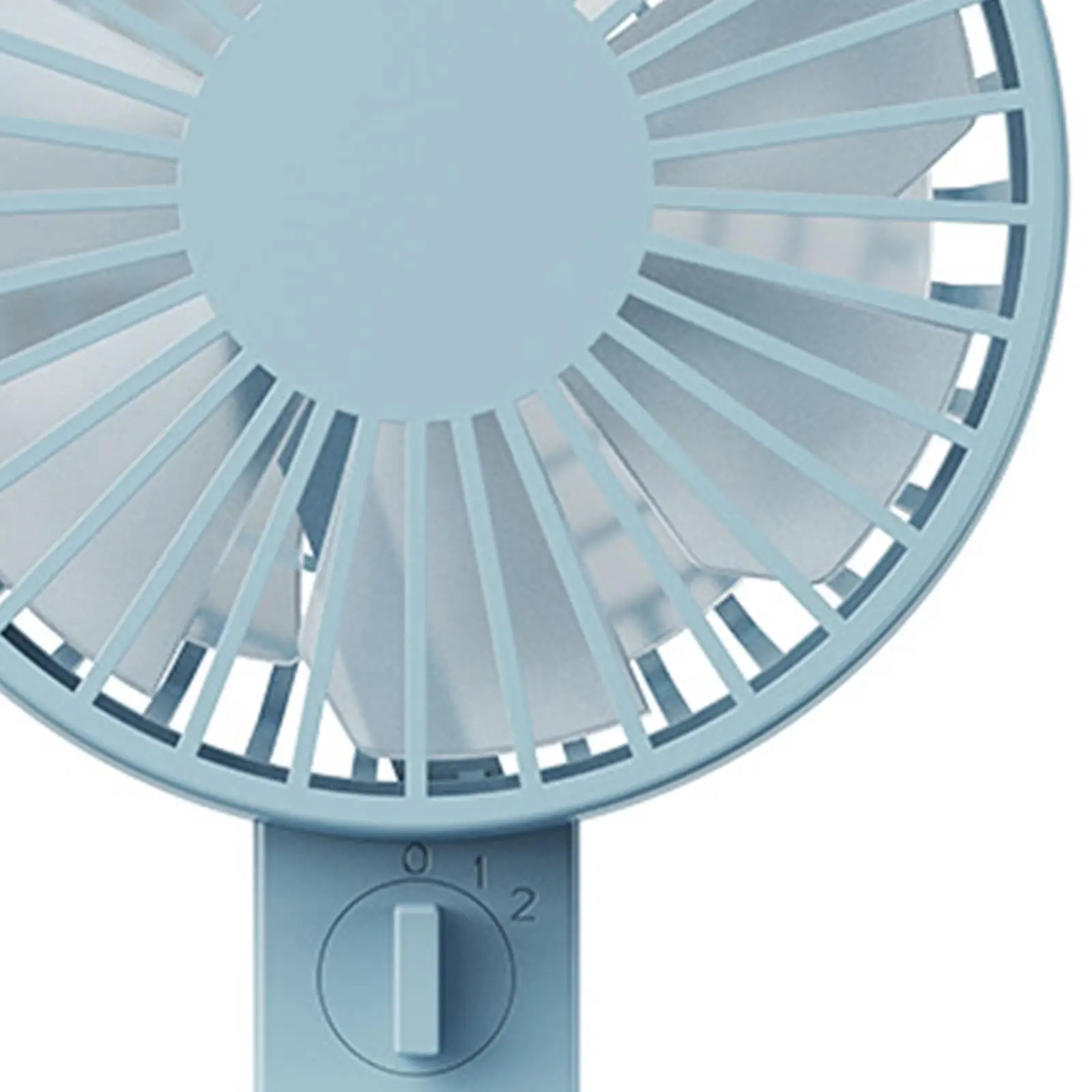 Small USB Desktop Fan Cooling Fan with 2 Speed Compact Electric Table Fan Height 13.5cm for Living Rooms Lightweight Versatile