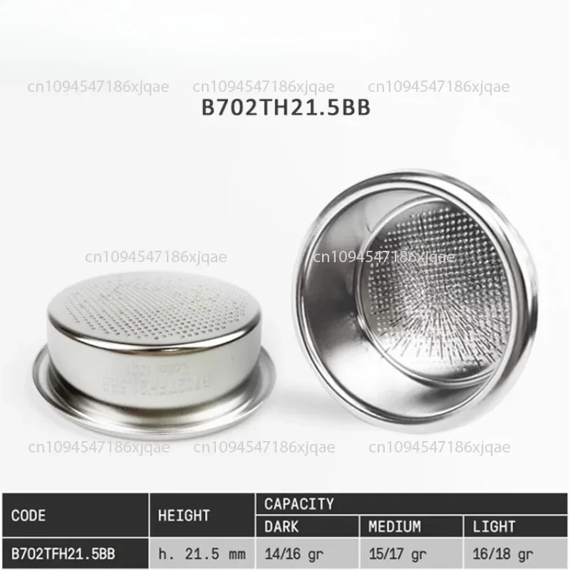 وعاء مسحوق استخراج ماكينة القهوة شبه الأوتوماتيكية من IMS Big Bang، كوب فلتر القهوة 58 مم، وعاء مسحوق دقيق #5