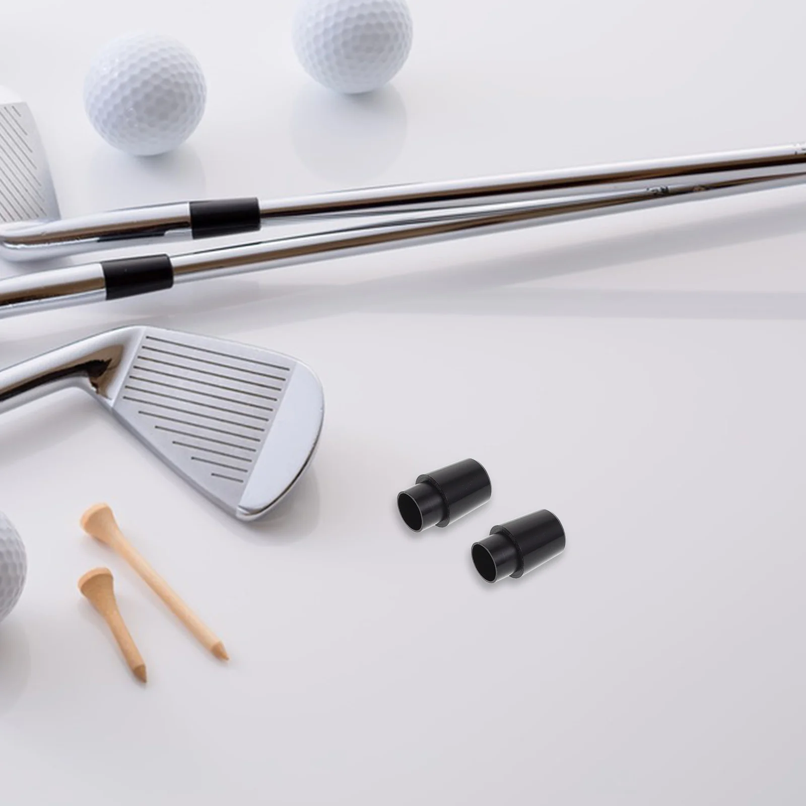 

12pcs Golf Club Ferrule Sleeves Rubber Shaft Accessories For Irons Shock Absorption Durable Replacement Compatible With Pxg