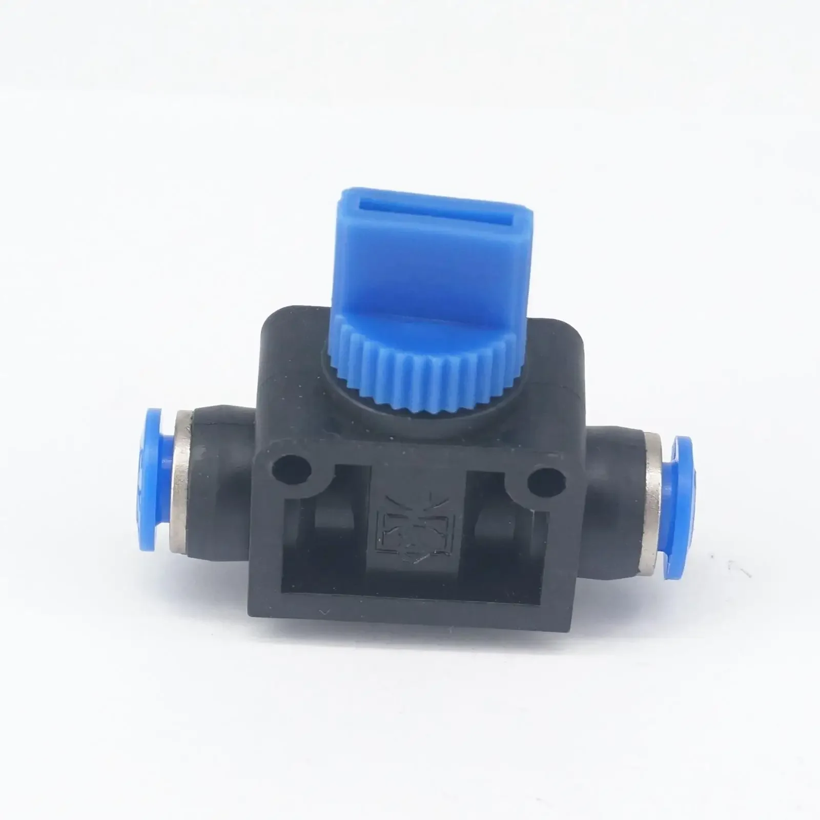 

Fit Tube O/D 6mm Pneumatic Hand Shut off Valve Push In Connector Quick Connector Air Fitting