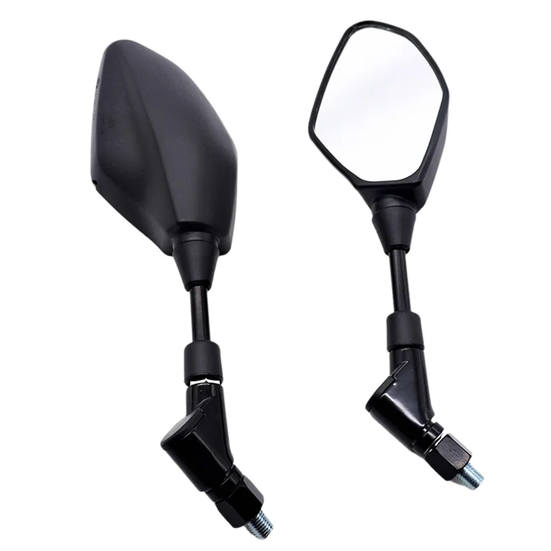 ABXN-Universal Auxiliary Motorcycle Rearview Mirror For MT-07 MT-09–Revering Mirror With 6 Screws Included