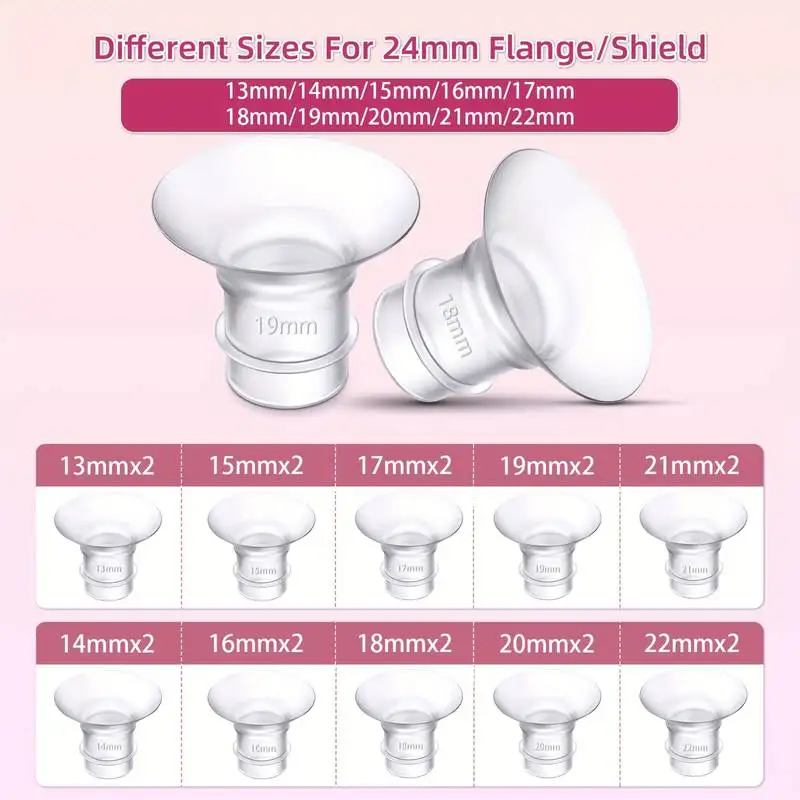 ملحقات مضخة الثدي الكهربائية، حشوة شفة متوافقة مع مضخة الثدي القابلة للارتداء Momcozy S12 Pro/S9 Pro/S12/S9/Medela/Spectra #4