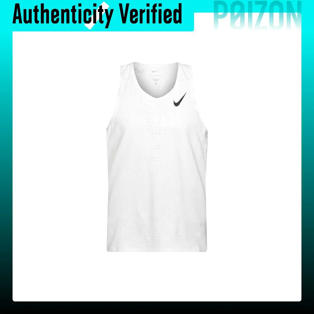 Nike Dri Fit Running Tank Top Men's Mountain Peak White FN4232-121