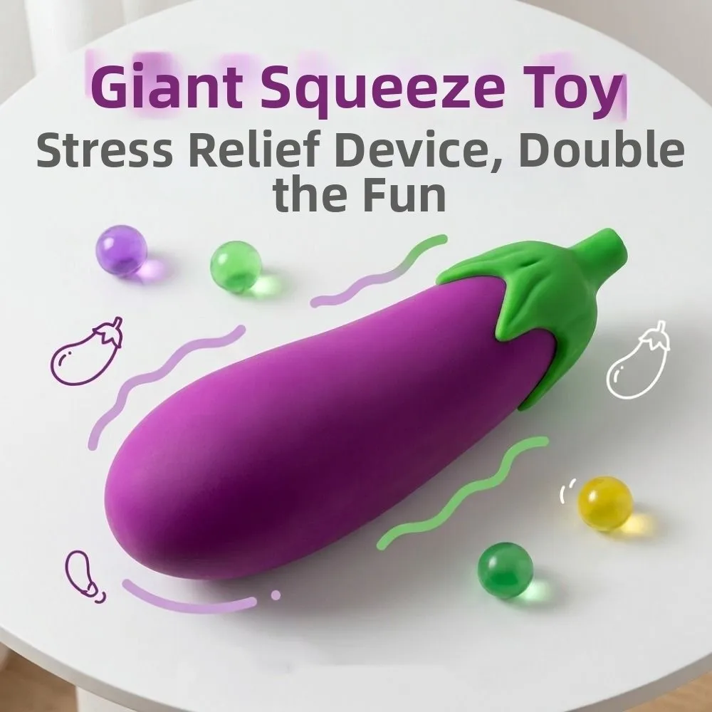 Fun Soft Simulated Cream Cake Squeeze TPR Pizza Sensory Fidget Bread Eggplant Pizza Pinching Office Use
