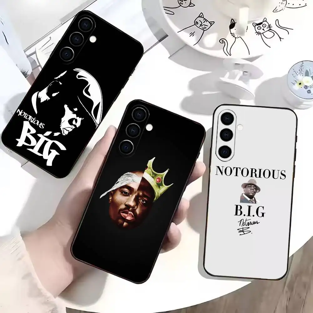 Biggie Smalls Notorious B-BIG  Phone Case Black Silicone Soft For Samsung Galaxy A73,A72,A71,A70,A53,A52,A51