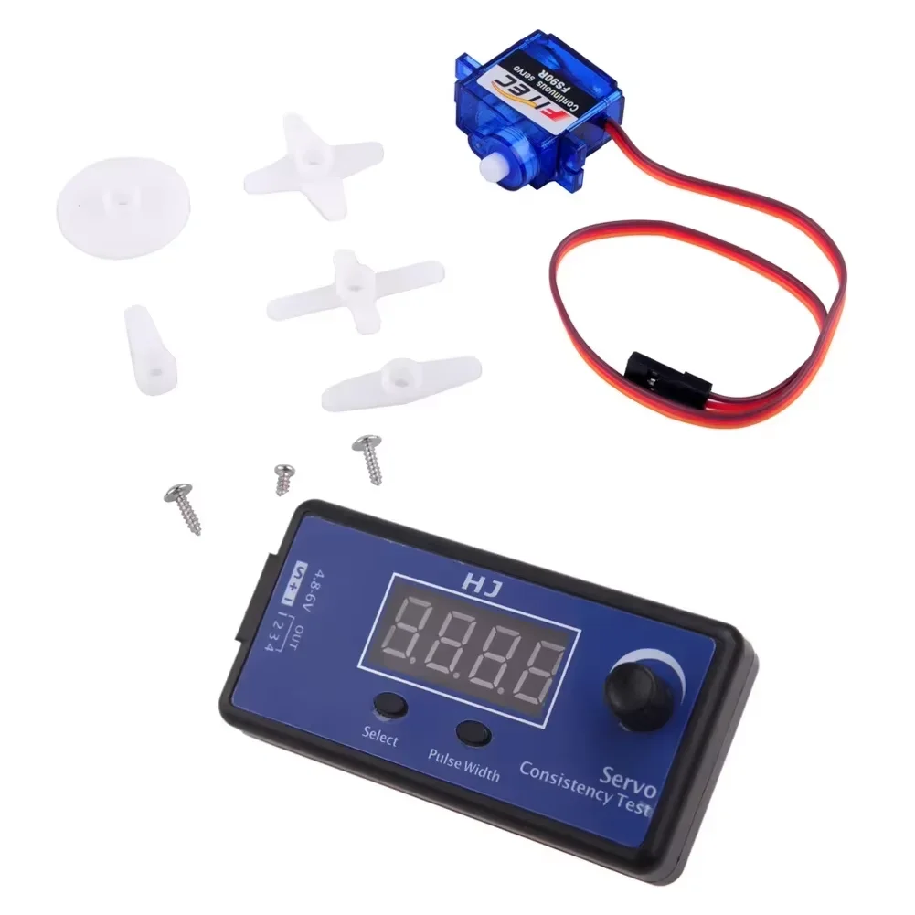 Feetech FS90R 360° Continuous Rotation Micro Servo 1.5KG Torque 4.8-6V for Smart Robot/RC Car/Drone/Arduino/Microbit DIY Project