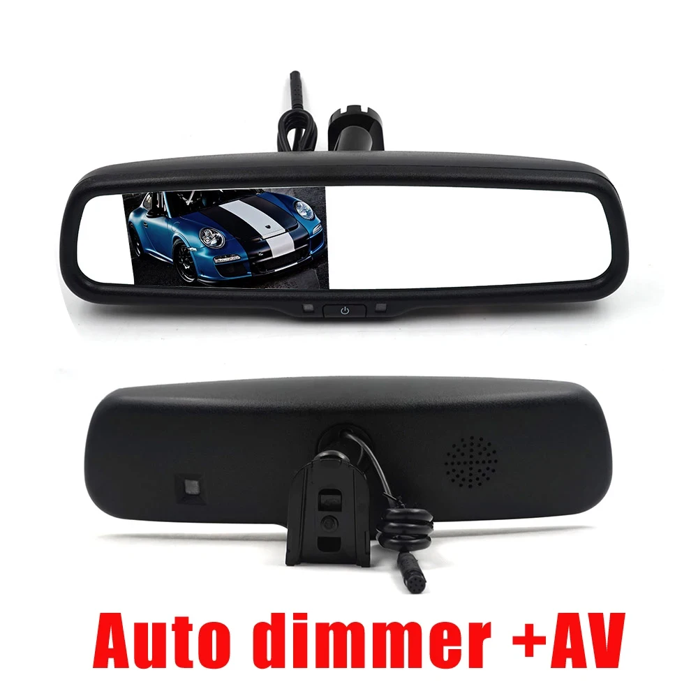 For Toyota Crown 2005-2018 Anti-glare Car Rearview Mirror With Reversing Image Function 4.3 Inch HD Auto Dimming TFT LCD Display view 5