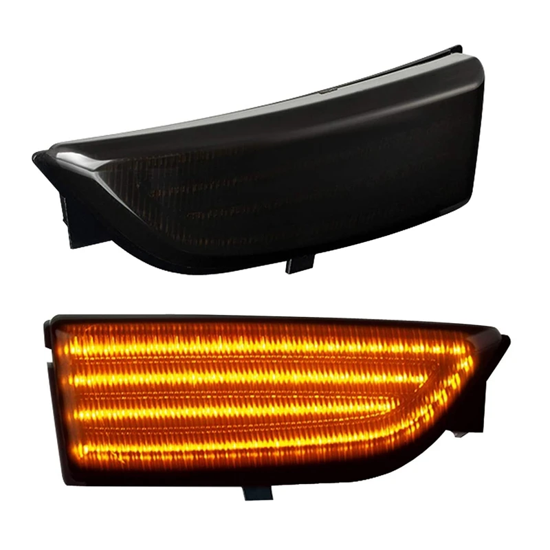 Car Dynamic LED Turn Signal Rearview Mirror Lights Blinker For Ford Everest 2015-2019 Ranger T6 Raptor Wildtrak