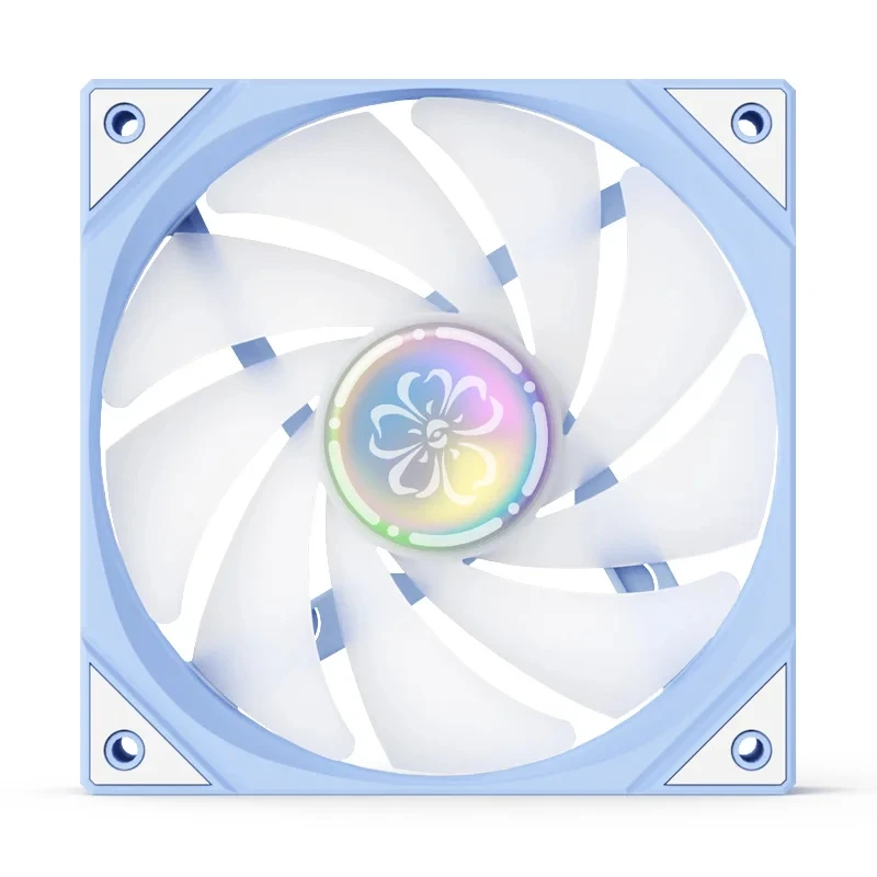 Ventilador de refrigeración de chasis ZEAGINAL YESTON YT-120, compatible con iluminación ARGB