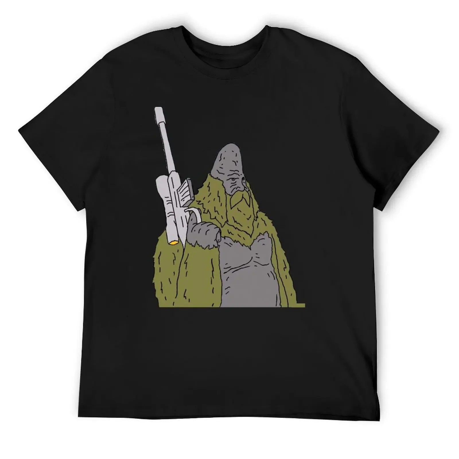 

Sniper Donny S1 T-Shirt plus size tops cute clothes anime t shirts men clothings