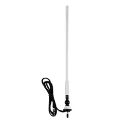 Herdio Waterproof Marine Antenna Rubber Duck Dipole Flexible Mast FM AM Antenna for Boat Radio Car ATV UTV RZR SPA