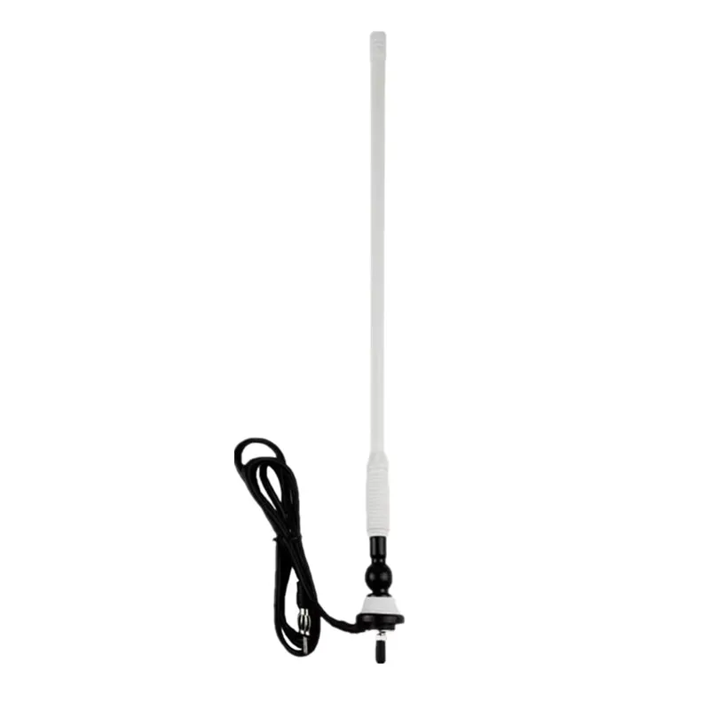 Herdio Waterproof Marine Antenna Rubber Duck Dipole Flexible Mast FM AM Antenna for Boat Radio Car ATV UTV RZR SPA