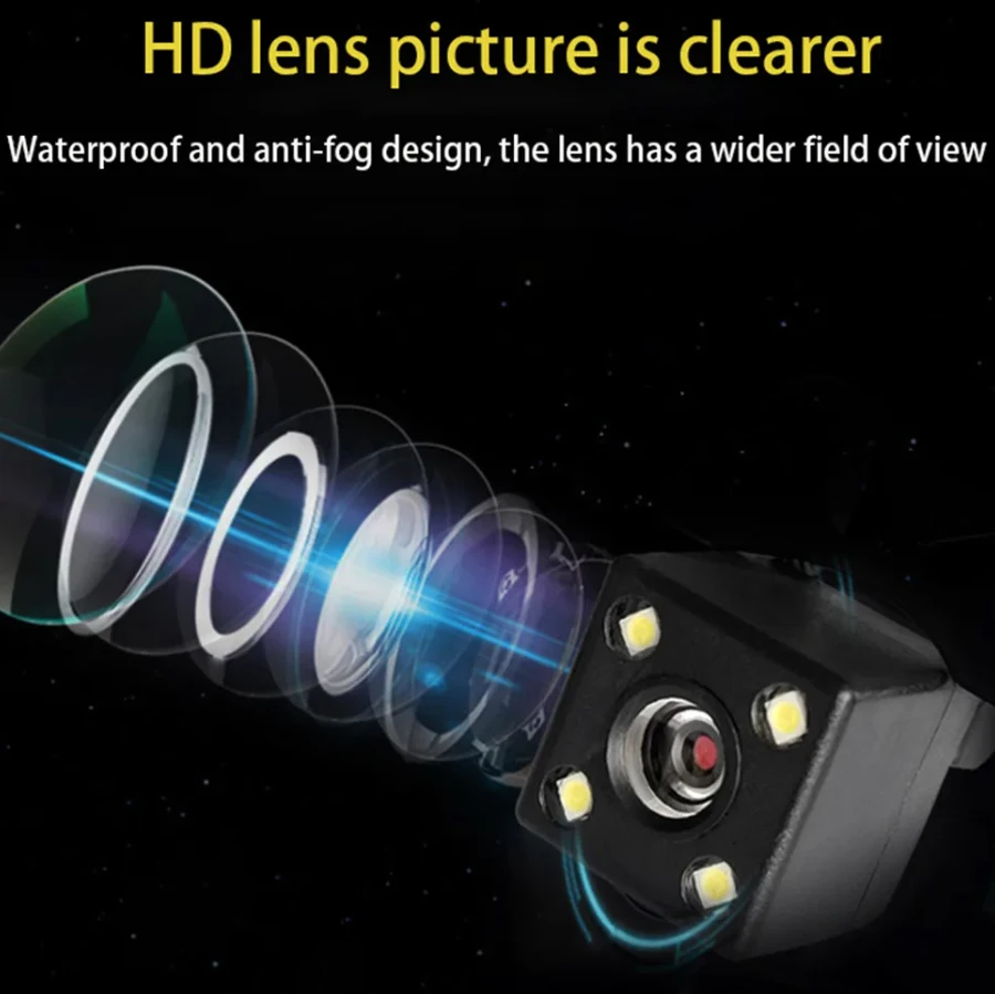 BigBigRoad Car Intelligent Dynamic Track Rear View Parking Camera Waterproof For Geely Emgrand EC7 EC718 Sedan EC715 2012 2013