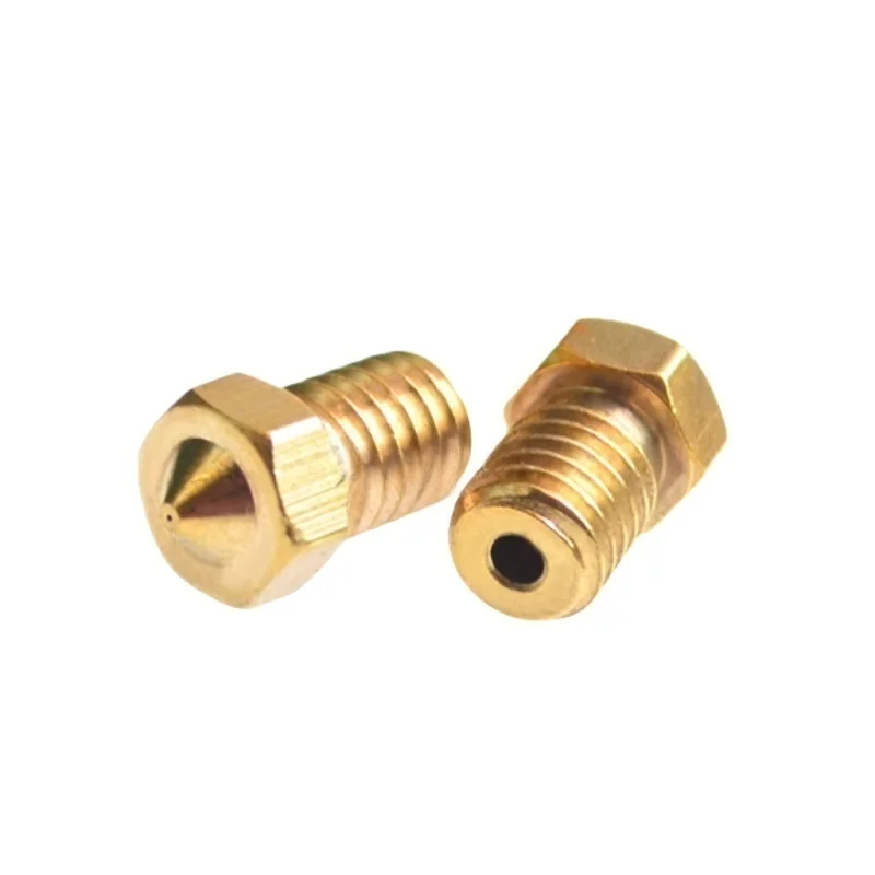 1.75/3MM Brass Nozzle 3D Printer Accessories For Extruder Diameter of 0.2/0.3/0.4/0.5mm