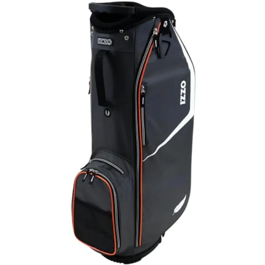 

Ultra Lite Golf Cart Bag for Tournament Play Lightweight Polyester with Navy Blue Design Durable and Weather-Resistant with Mul