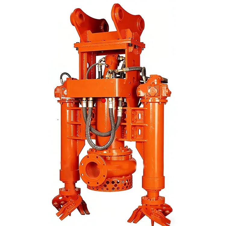 Submersible Sewage Slurry Pump Dredging  Excavator attachment Sand Pump Sand Suction Machine River Dredging Slurry Pump