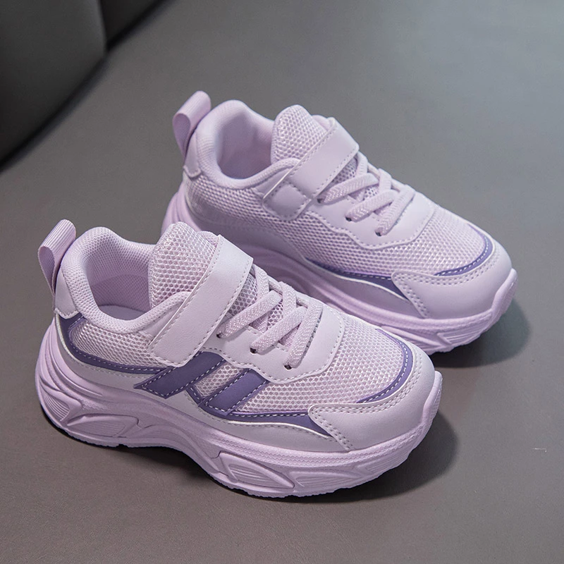 White Kids Shoes For Boys And Girls Fashion Children Casual Shoes Non-slip Sneakers Summer school running shoes