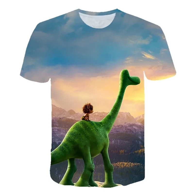 

Jurassic World Print Summer Fashion Children's Boys T-Shirt Clothes Short Sleeve Tops Dinosaur T Shirts Kids Clothes 4-14 Year