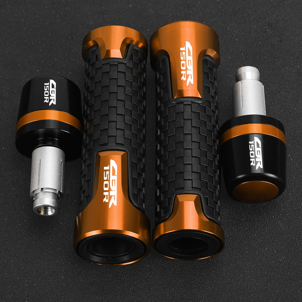 For Honda CBR150R 2012- 2018 2019 2020 2021 2022 2023 CBR 150 R Motorcycle 7/8'' 22MM Handle Bar Cap End Plugs Handlebar Grips