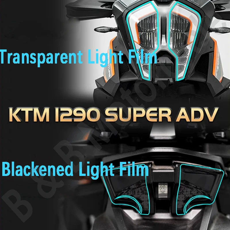 

Прозрачная защитная пленка для передней фары Sit for 1290 Super ADV 2022