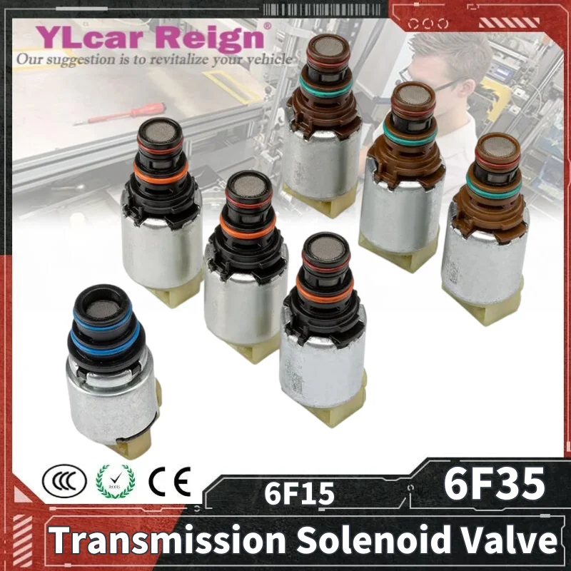 

6F35 6F15 Automatic Transmission Gearbox Solenoid Valve Body Kit CV6Z-7G391-A For FORD FOCUS LINCOLN Car Accessories