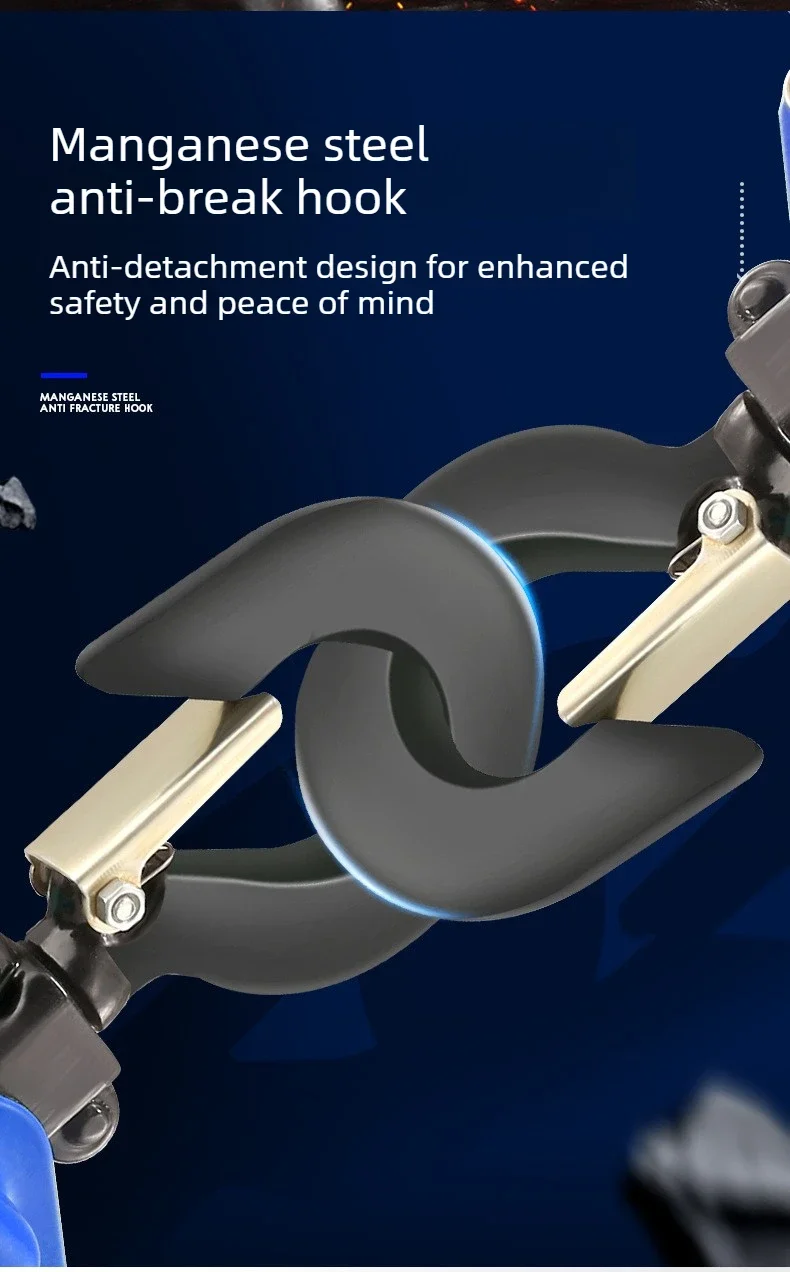 HSH Type Lever Hoist Ring Chain Hand Crank Traction Thickened Chain Lever Hoist - view 6