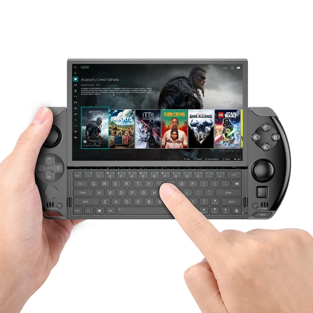 

GPD Win 4 2023 Handheld Game Players AMD R Yzen 5 7640U 6 Inch Mini Tablet Pc 32GB RAM 2TB SSD Portable Gaming Laptop