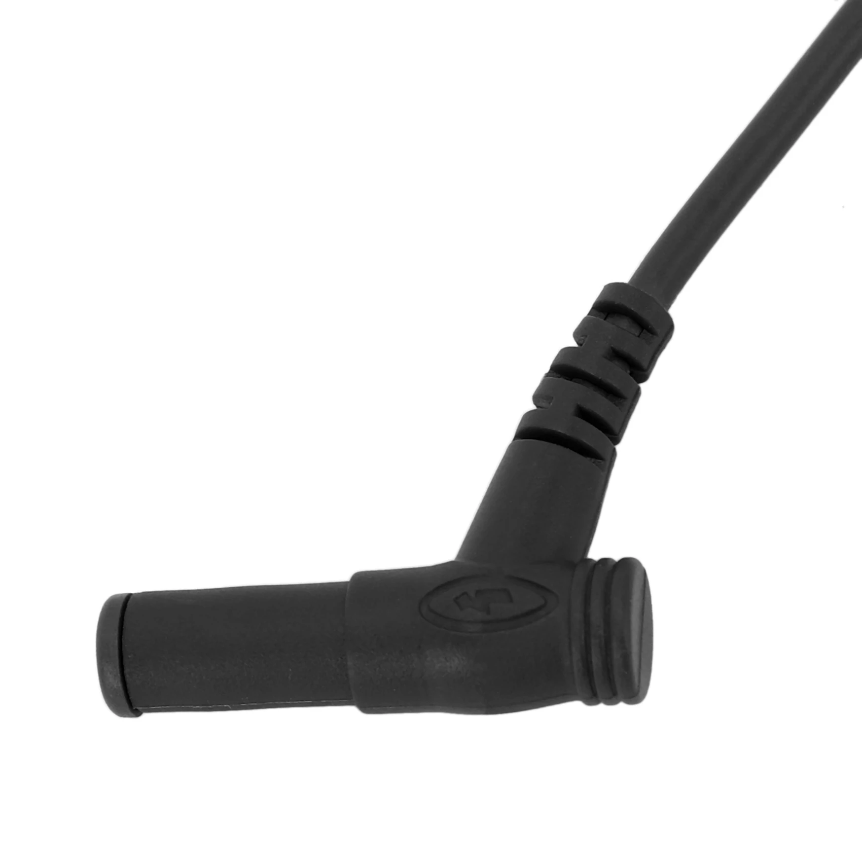 Par de ABRW-5X conector Banana a pinza de cocodrilo Cable de prueba Clip de cocodrilo Cable de prueba de laboratorio con conector Banana resistente 1M de largo