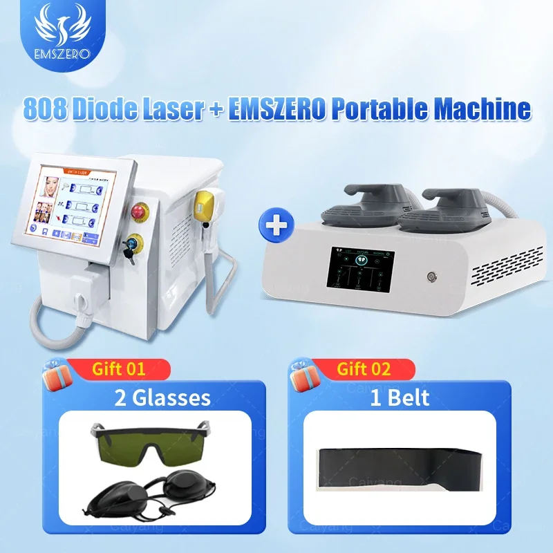 

EMSzero Factory Store 808nm-diode-hair-remoal Machine Neo 6500w 14T, устройство для скульптурирования мышц, потери веса, поддержка OEM/ODM