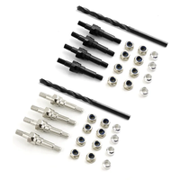 RC Car 4pcs Steel Metal Shock Standoff Shock Stand for RC Car ARRMA 1/8 KRATON Typhon Talion Notorious 1/7 Infraction 6S