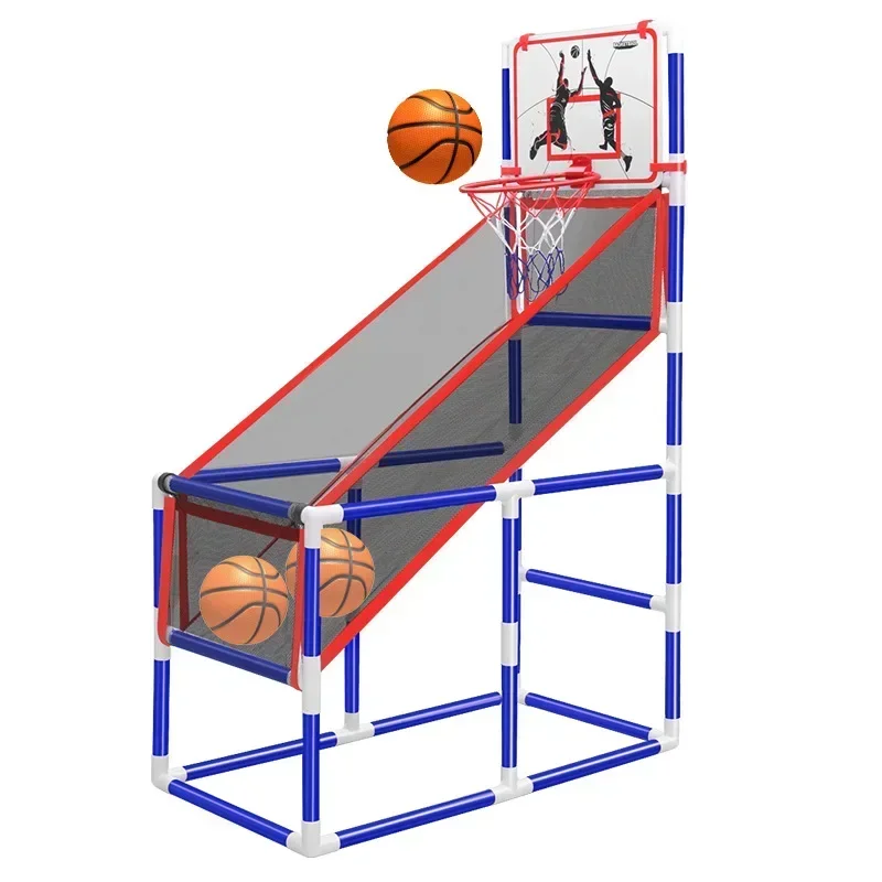 Przenośna maszyna do rzutów koszykówkowych dla dzieci, do użytku wewnątrz i na zewnątrz, zabawka sportowa do domu.
