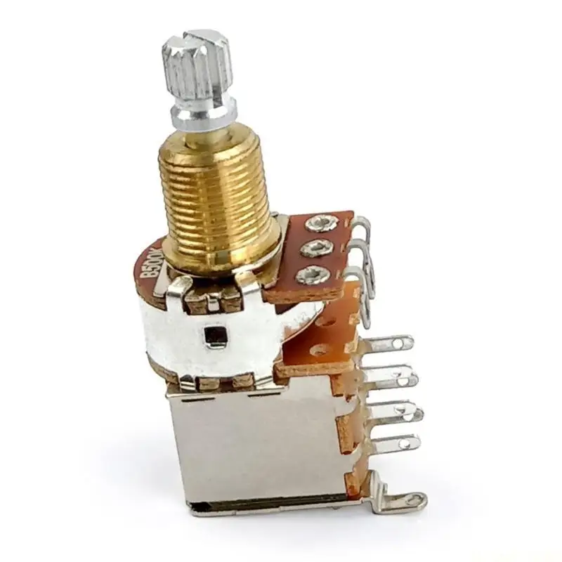 M5TC A500K/B500K Push Pull Guitar Control Pots Linear Taper Potentiometers Enduring