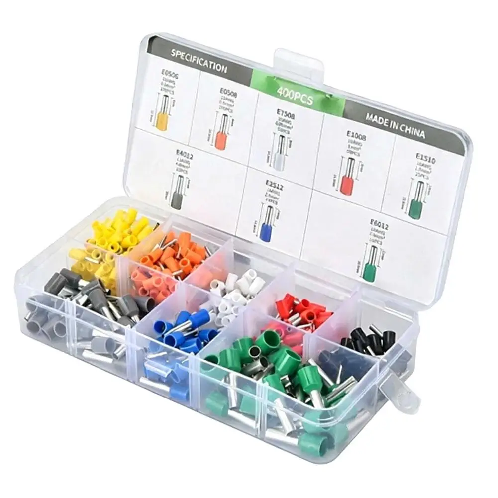 Tube Type Terminal Block Cold Pressed Terminal Block Pin Type Terminal Block European Style Tube Type Terminal Block Box view 3