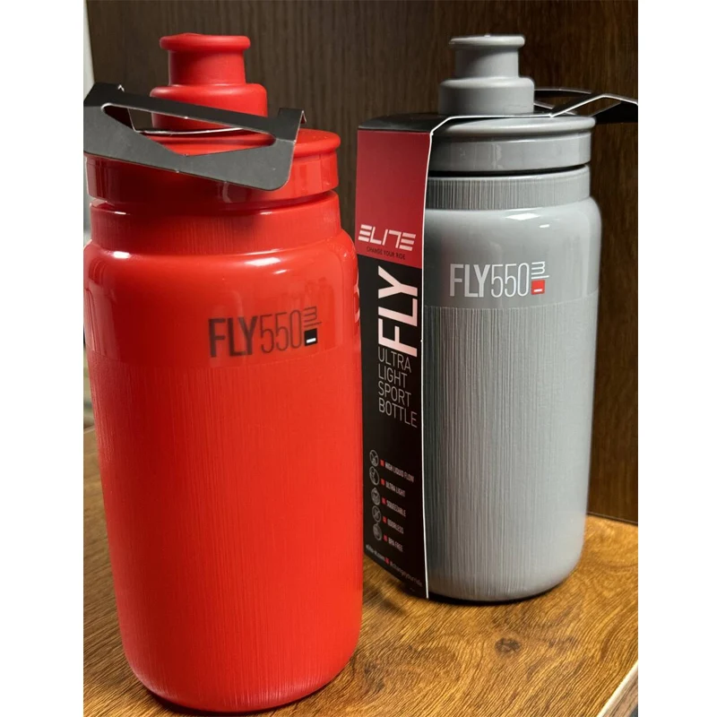 Elite Cycling Water Bottle 550ml Road MTB Bike Sports Kettle