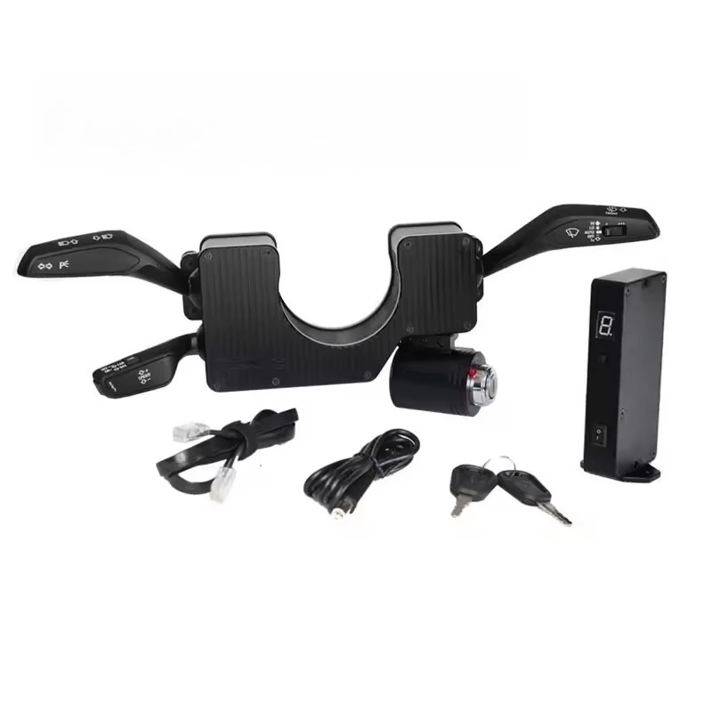 Sim Racing V8M-3D Printed Alloy Shell Euro Truck 2 Simulator The Wiper Turn Signal Module Is Used for FANATE Thrustmaster MOZA