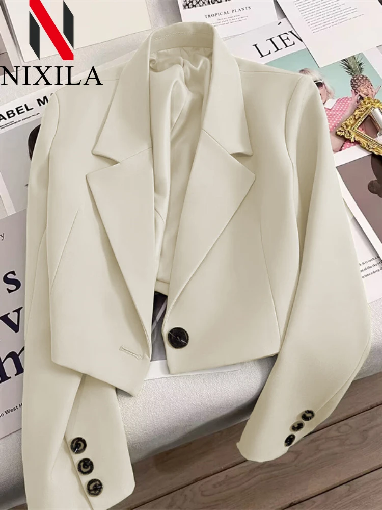 New in Spring Autumn Chic Office Lady Blazers for Women Clothes Female Stylish Tops Ladies Outerwear Jacket Women\'s Blazer Coats