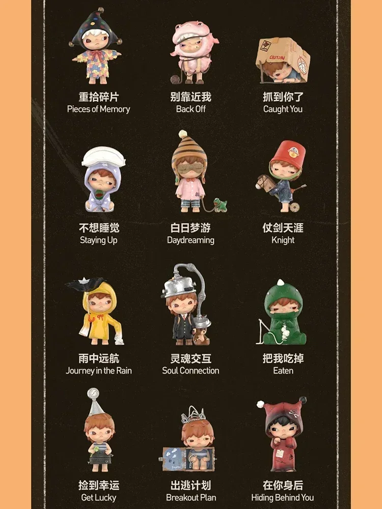 POP MART Hirono Echo Series Blind Random Box Toys Kawaii Anime Action Figure Caixa Caja Surprise Mystery Box Dolls Girls Gift image 3