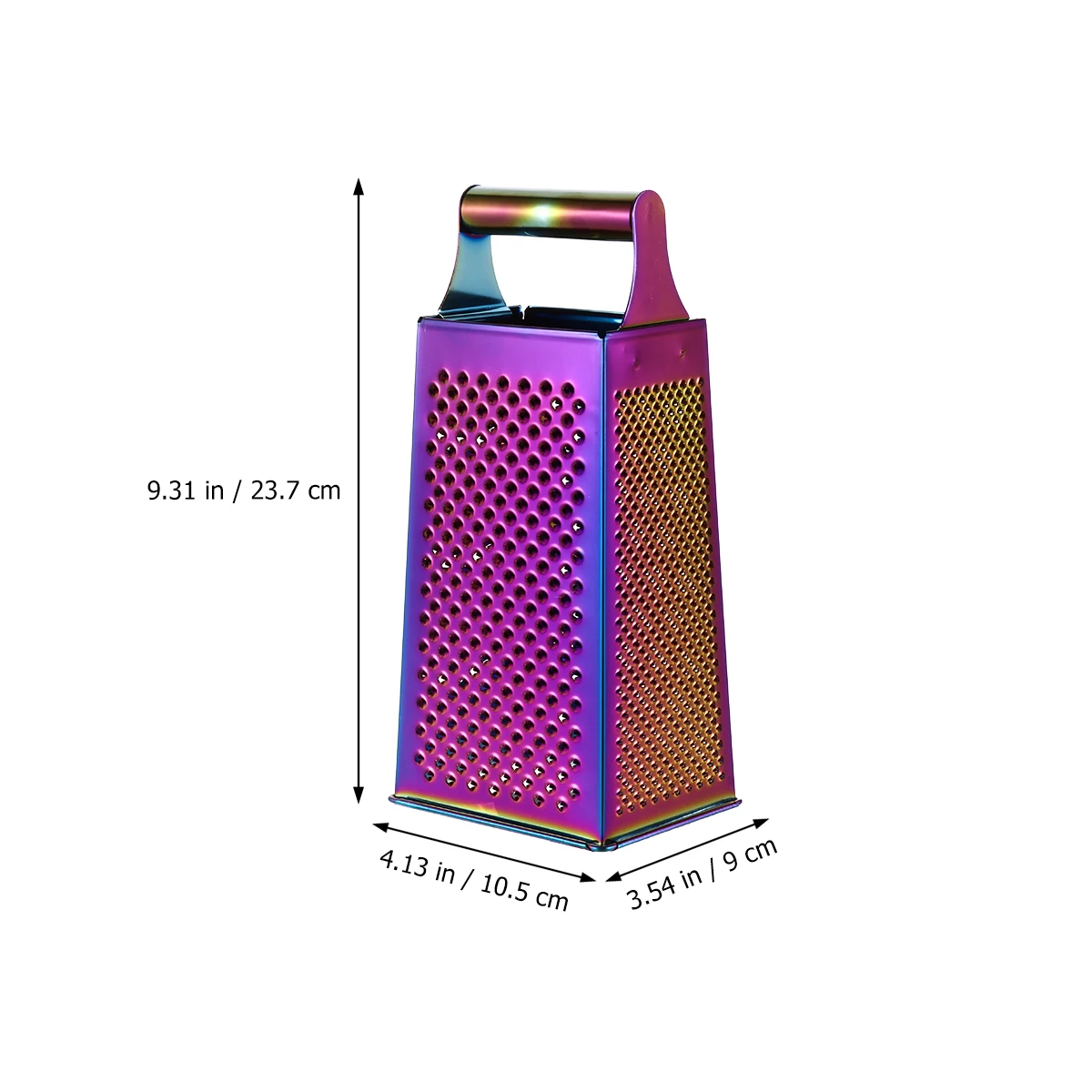 

Stainless Steel Vegetable Multi Purpose Fruit Grater Kitchen Handheld Cook Tool Strong Easy Grip for Potatoes